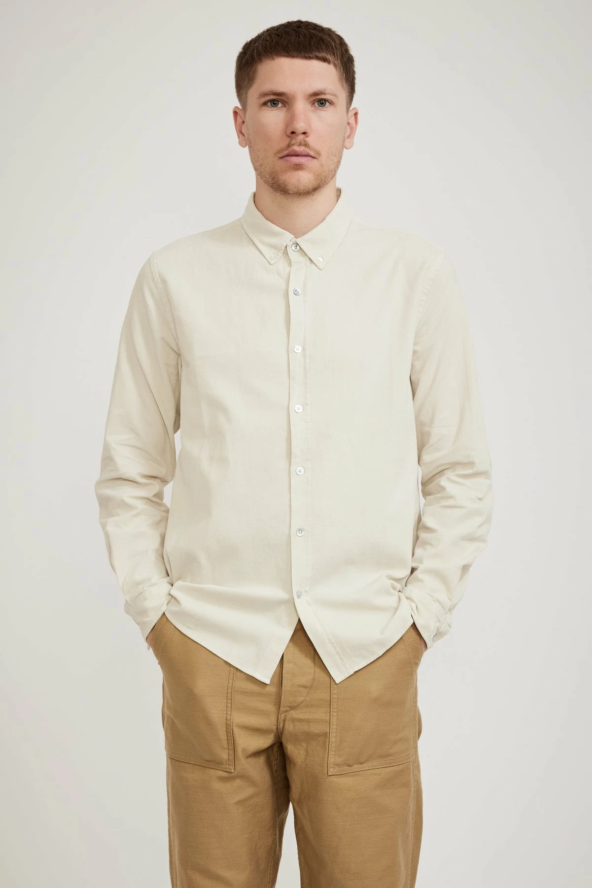 Cord Shirt Limestone