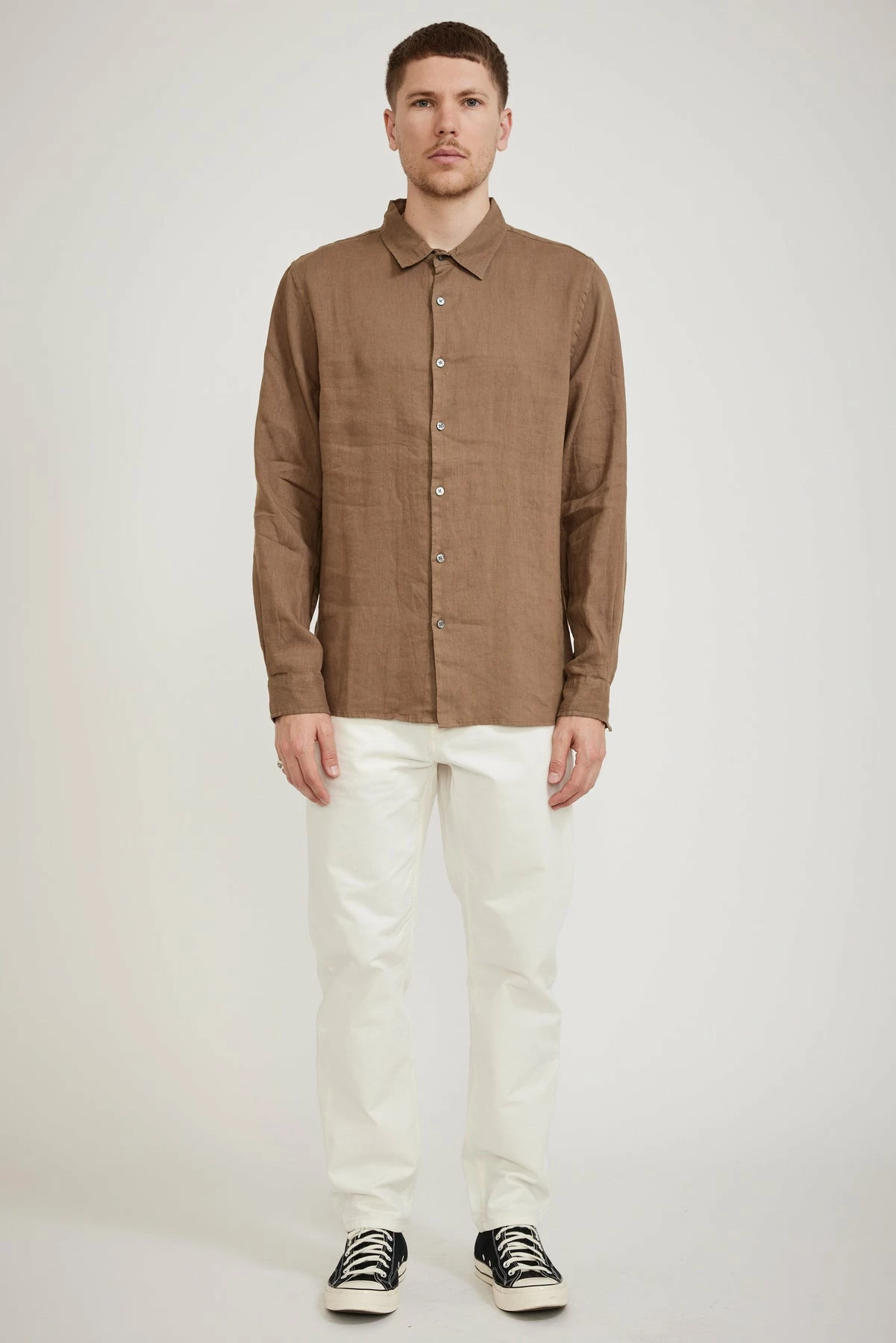 Casual Long Sleeve Shirt Dune - Image 2