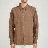 Casual Long Sleeve Shirt Dune