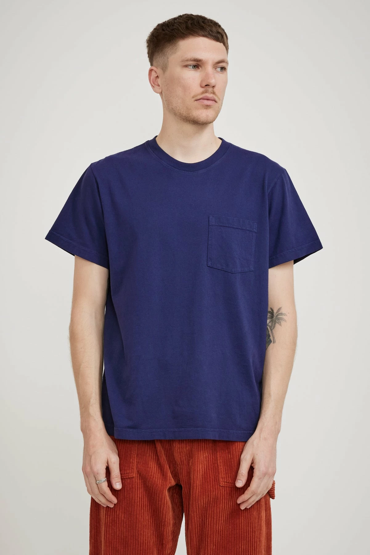 S/S Pocket Tee Navy