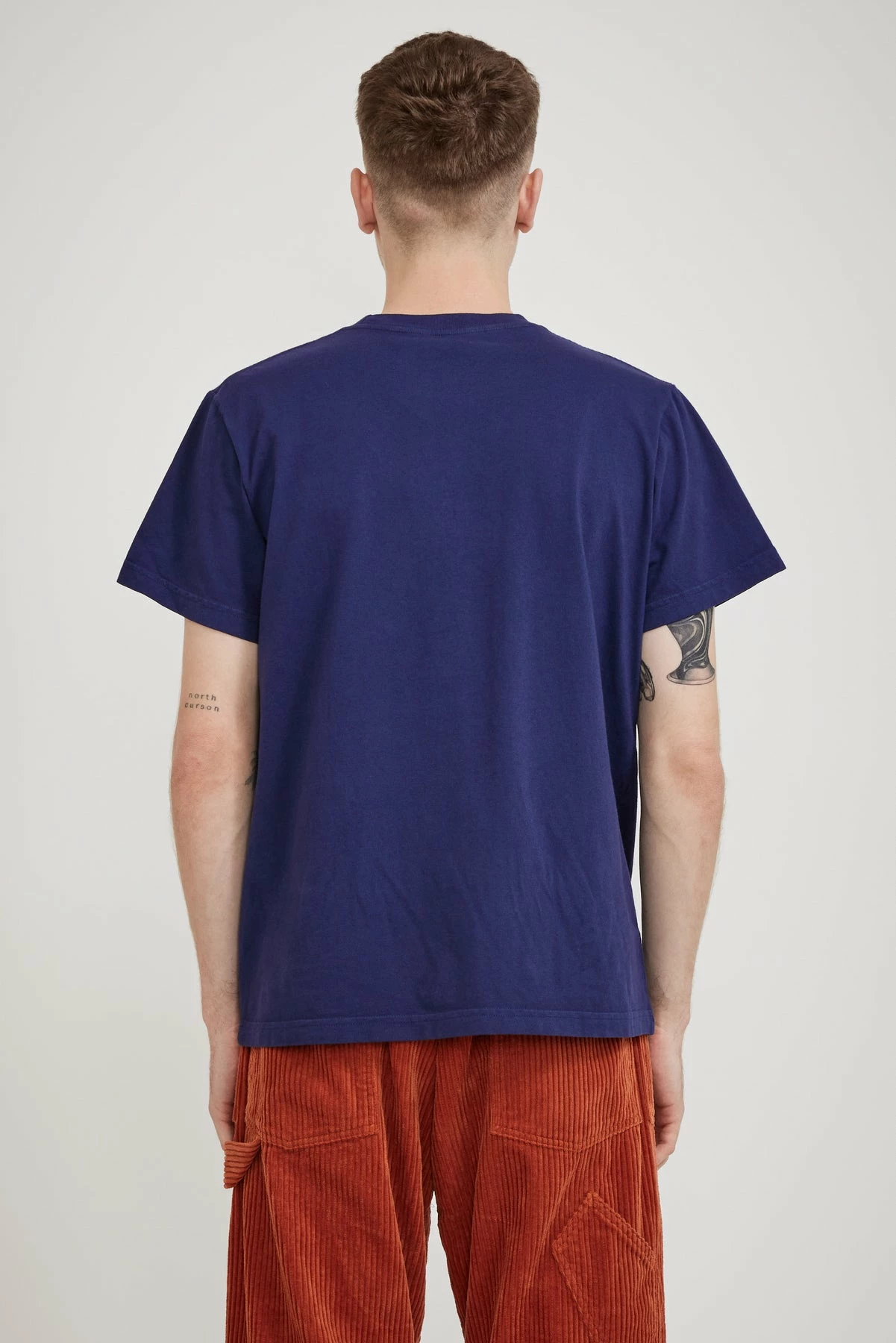 S/S Pocket Tee Navy - Image 4