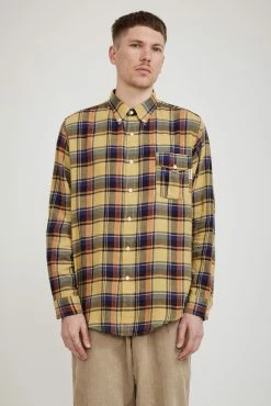 BD Scout Shirt Yellow Plaid