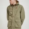 Travel Shell Parka O.D. Green X Khaki