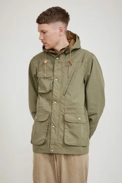 Travel Shell Parka O.D. Green X Khaki