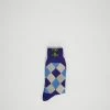 Diamond Socks Navy