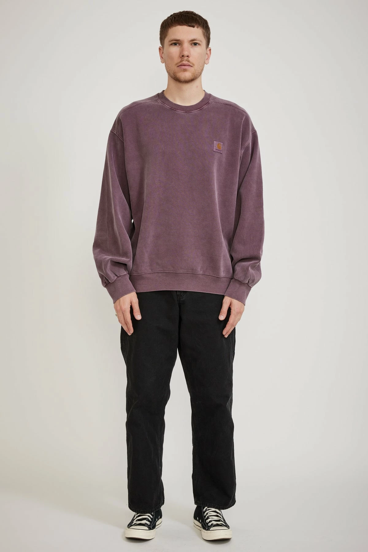 Vista Sweat Dark Plum - Image 2