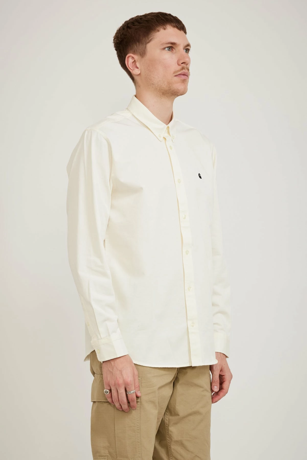 L/S Madison Shirt Wax / Black - Image 3