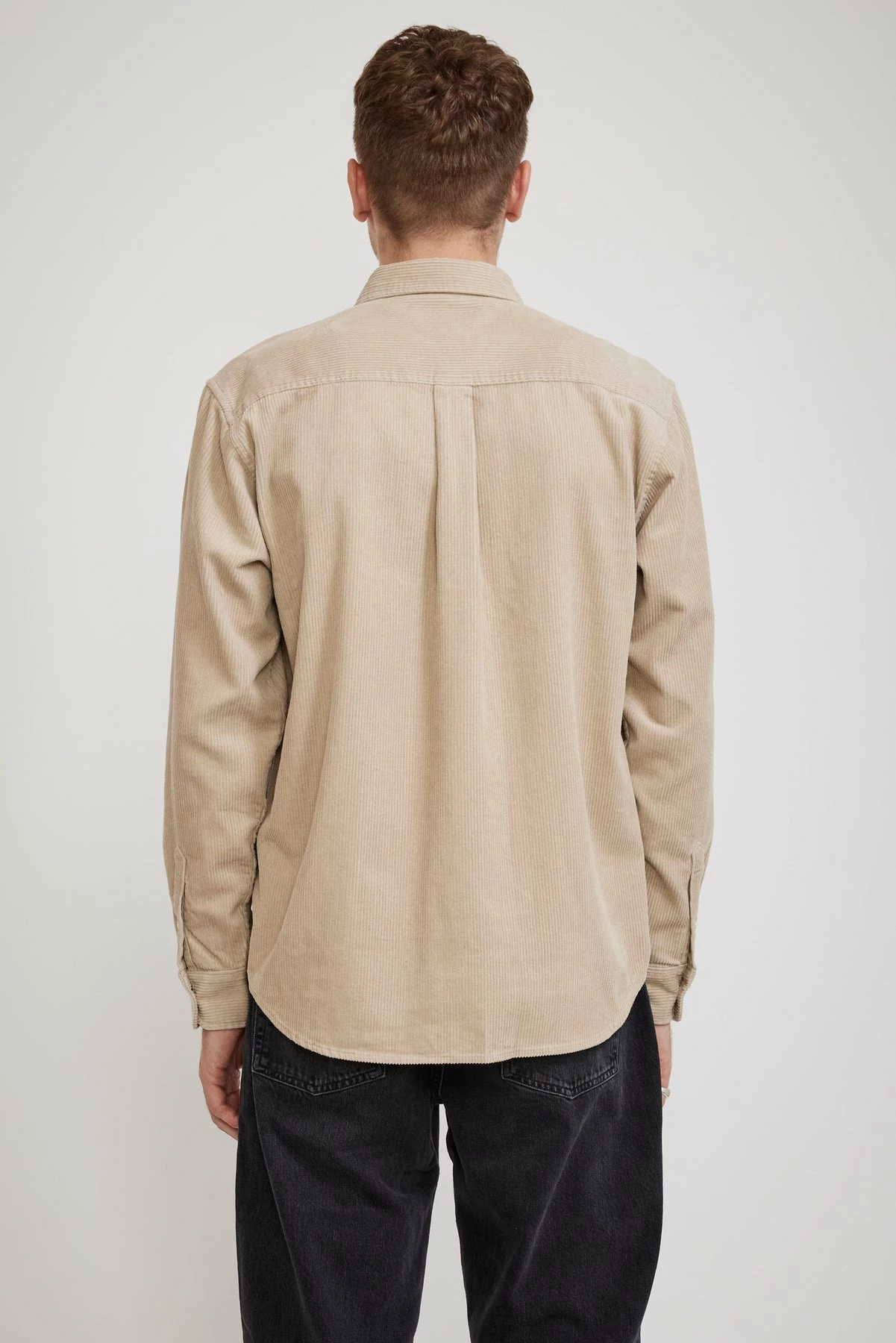 L/S Madison Cord Shirt Wall / Black - Image 4
