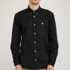 L/S Madison Shirt Black / White