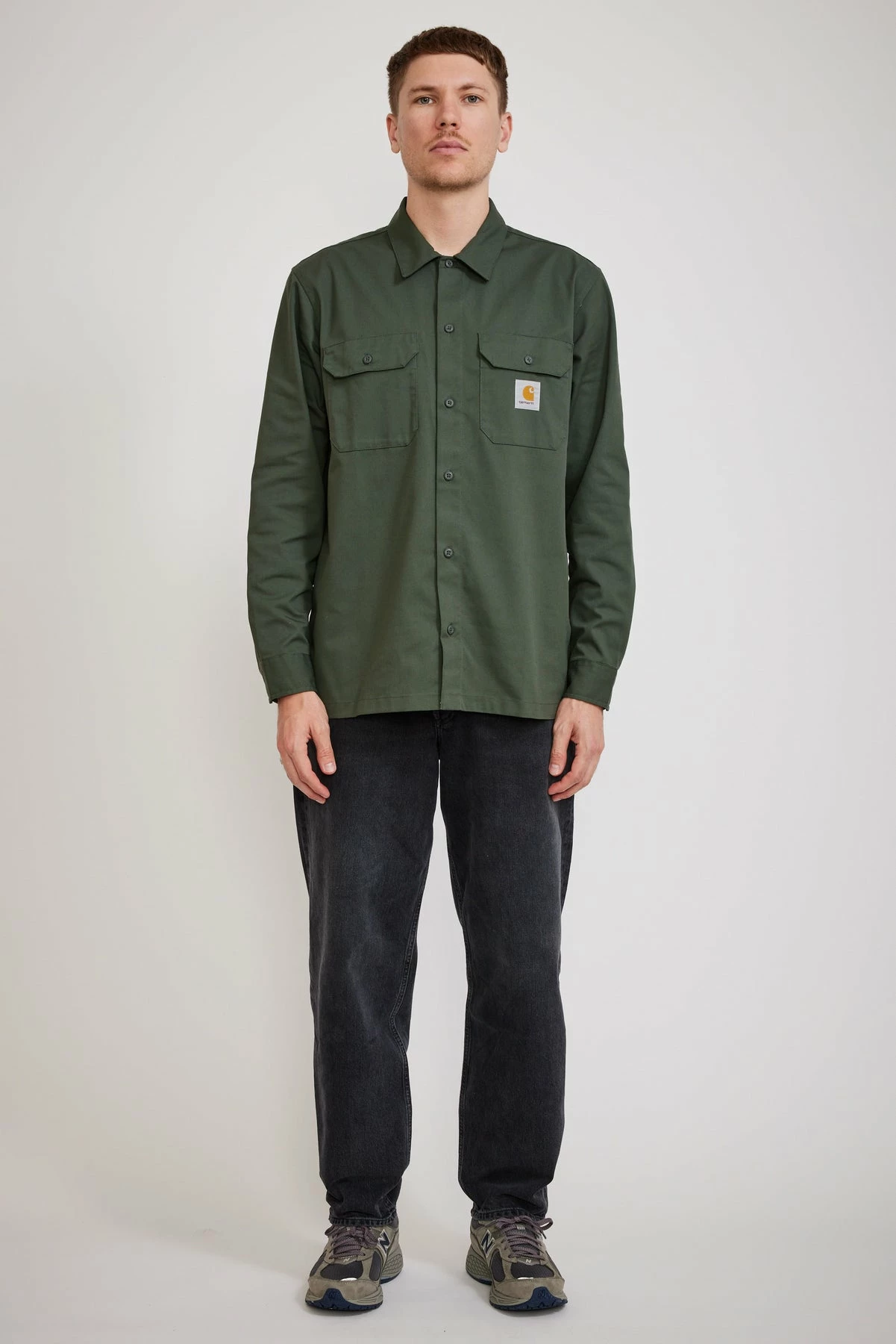 L/S Master Shirt Boxwood - Image 2