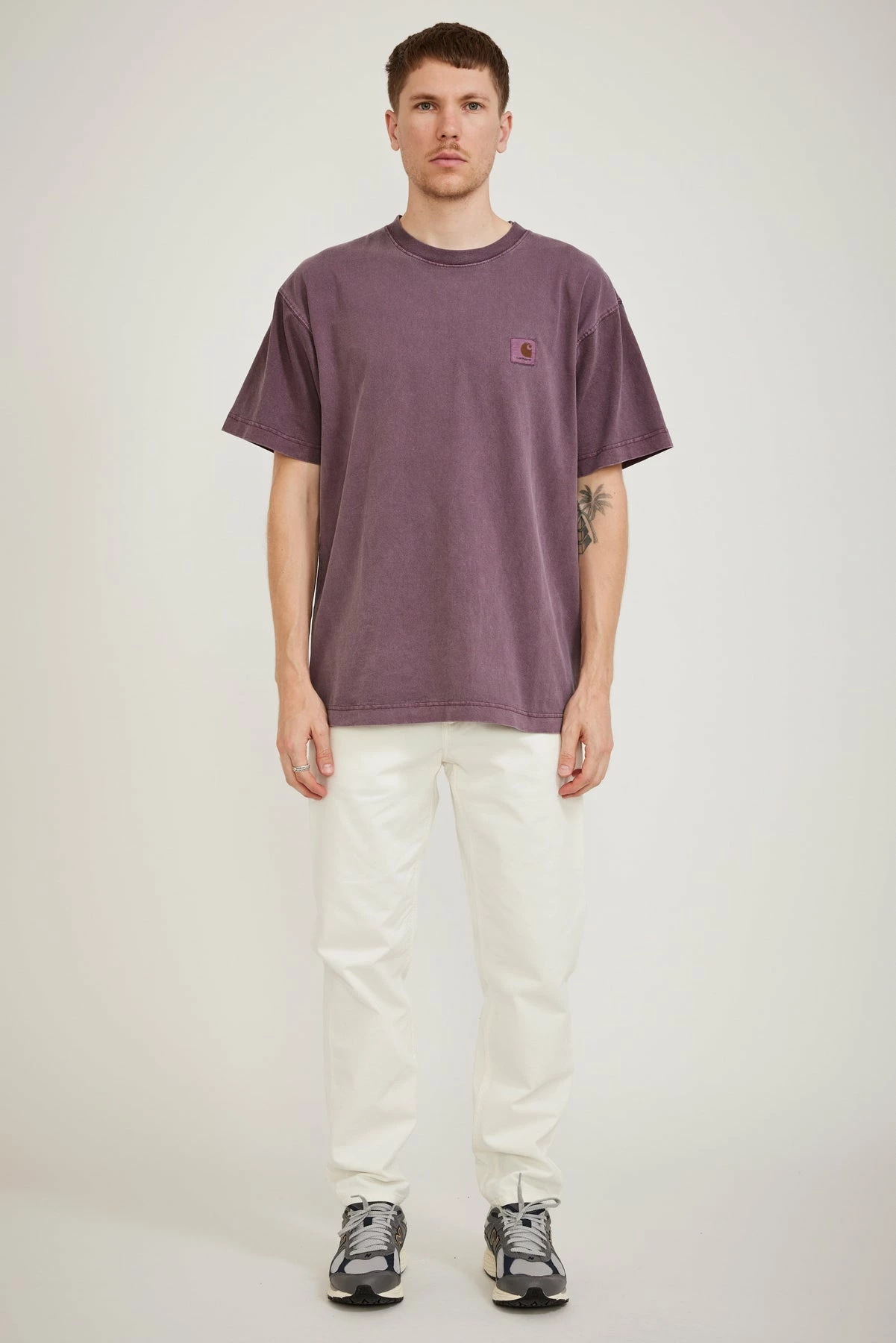S/S Vista Tee Dark Plum - Image 2