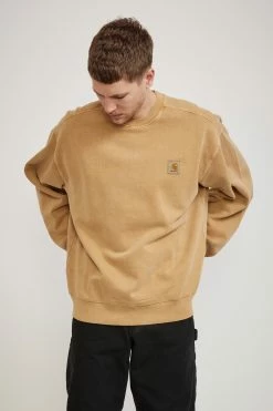 Vista Sweat Dusty H Brown