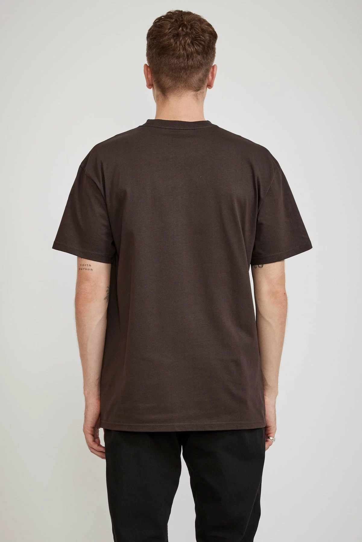 S/S Chase Tee Dark Umber / Gold - Image 4