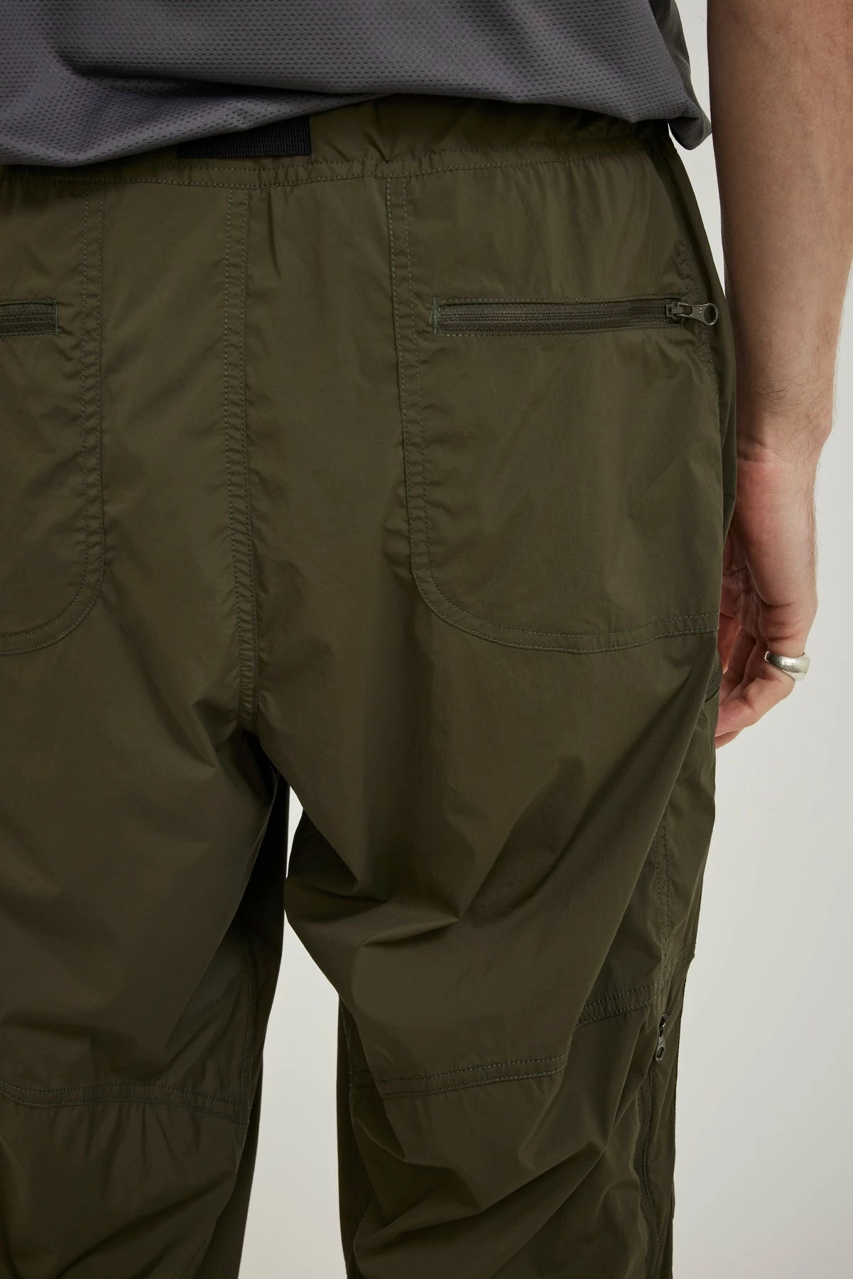 Cargo Vent Pants Army Green - Image 6