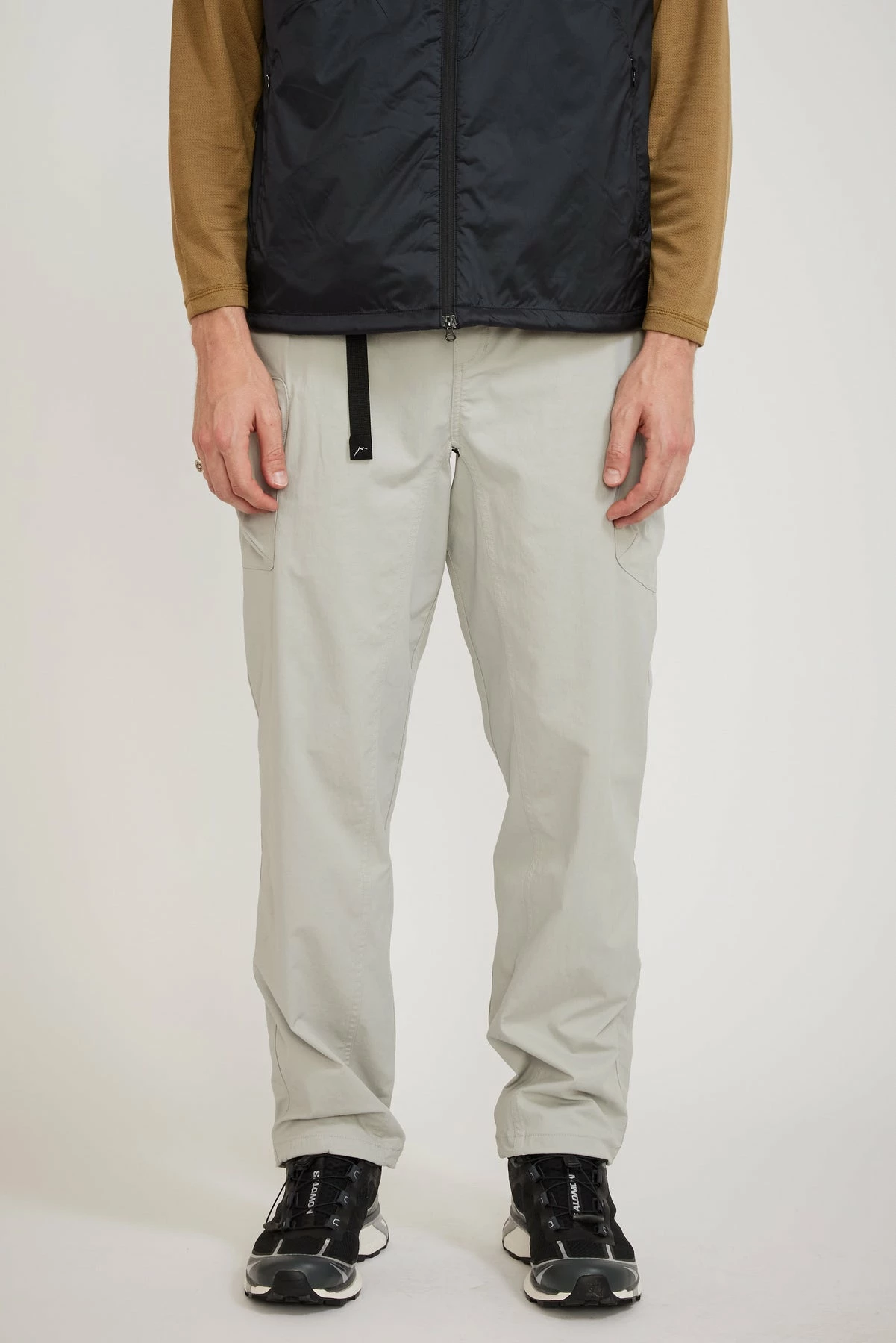 Stretch Cargo Pants Cream