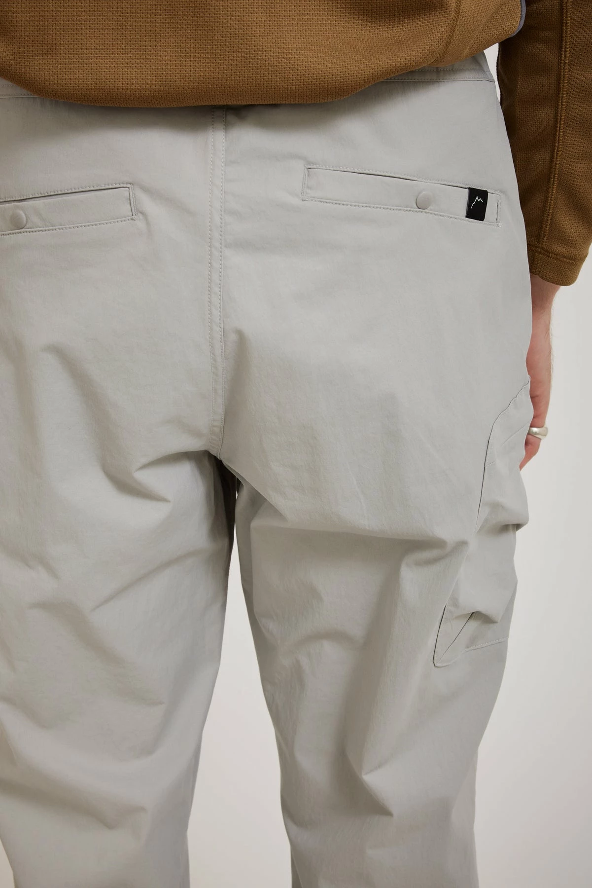 Stretch Cargo Pants Cream - Image 6