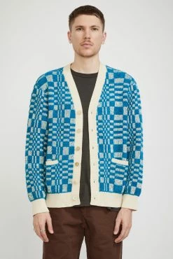 Optic Alpaca Cardigan Azure