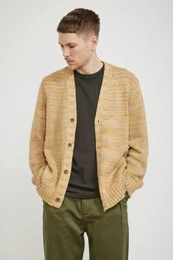 Space Dye Cardigan Natural