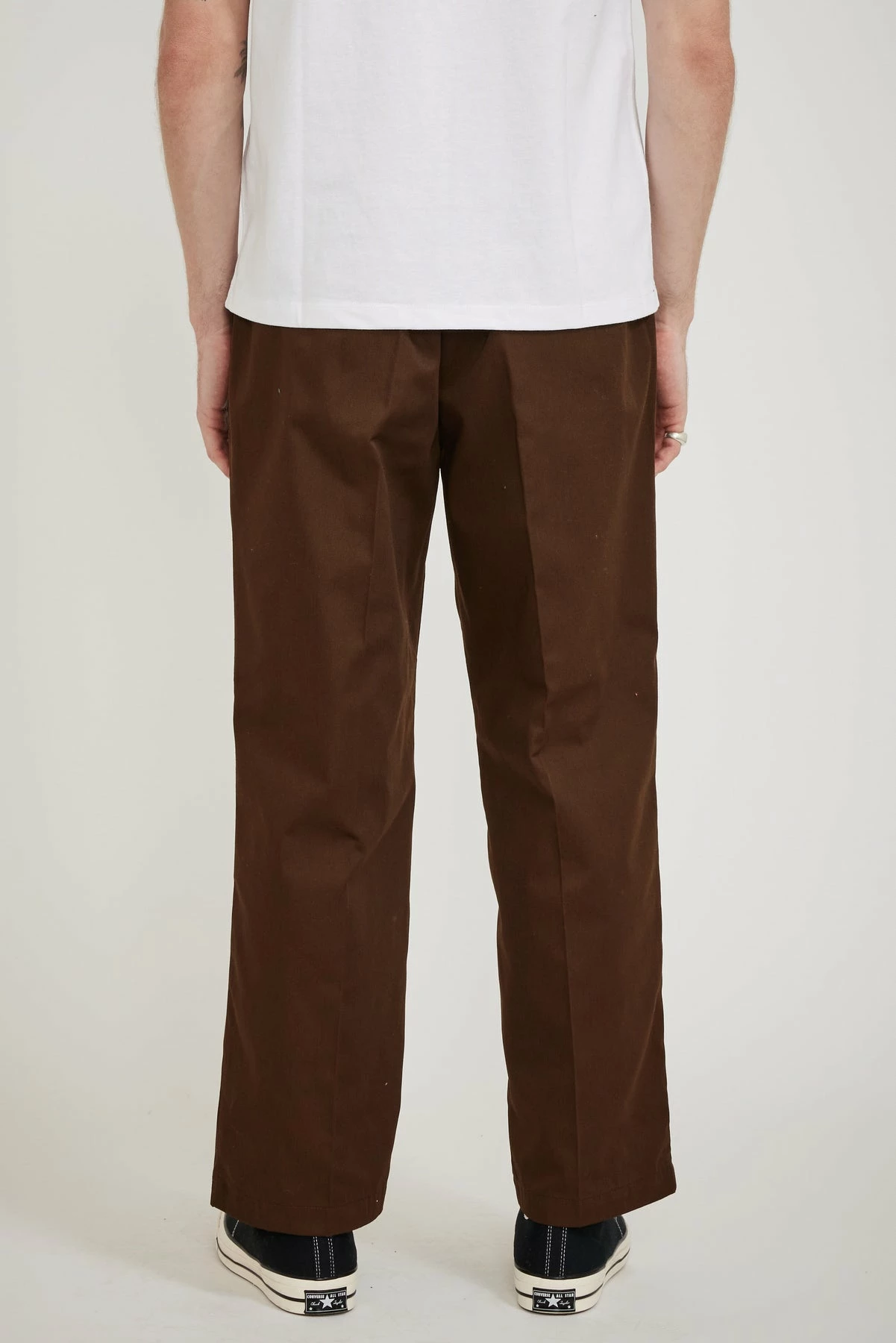 Mens Easy Pants Brown - Image 4