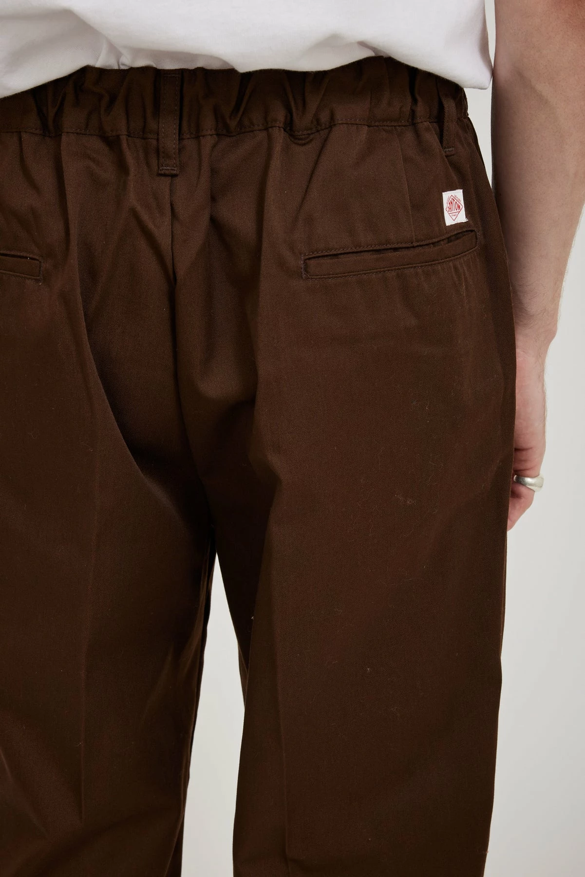 Mens Easy Pants Brown - Image 6