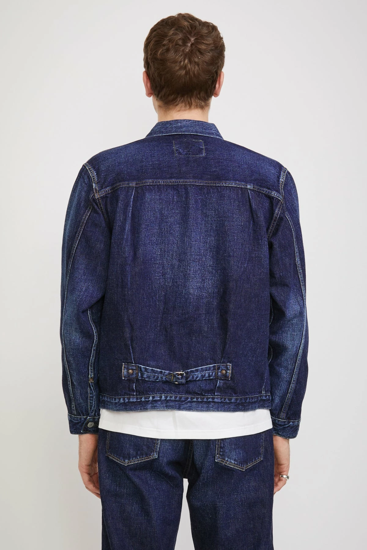 Half Way There Jacket 13.7oz Indigo Blue - Image 4