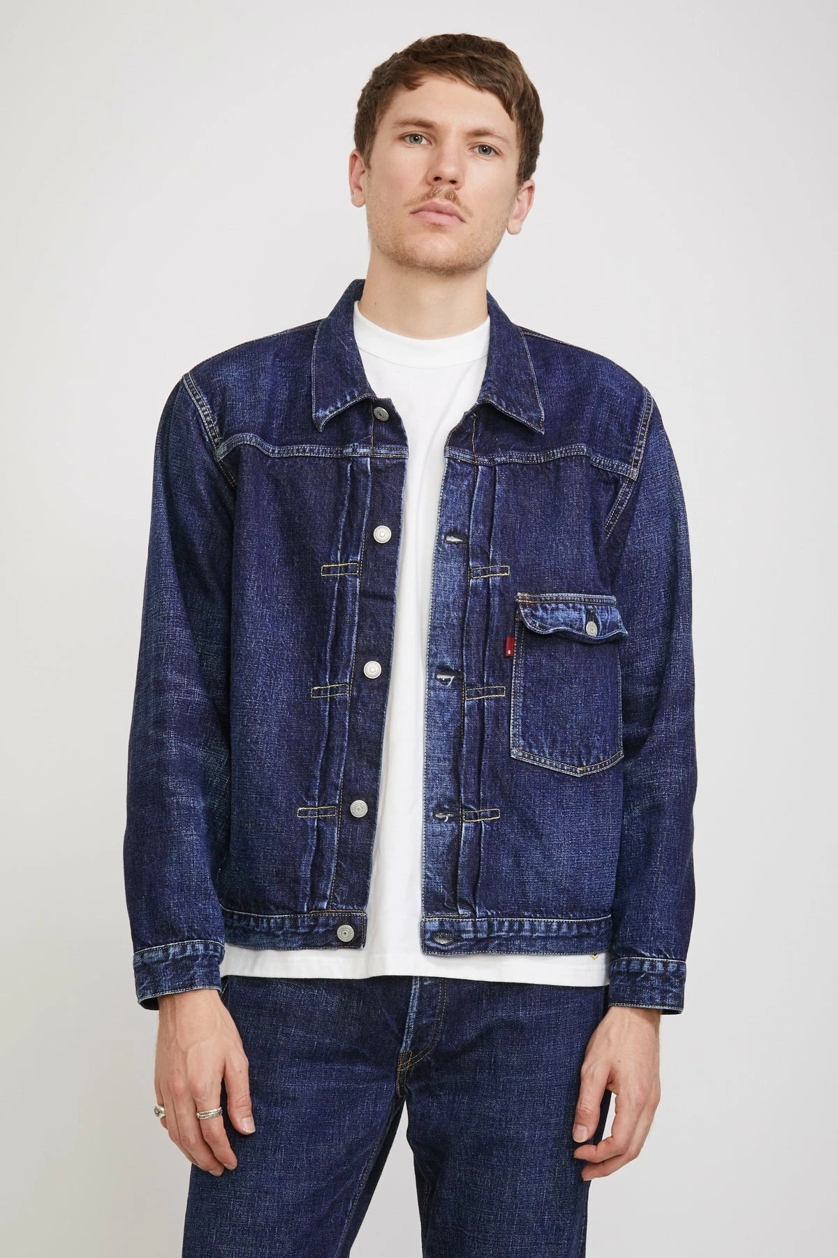 Half Way There Jacket 13.7oz Indigo Blue