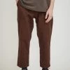 Loose Tapered Pants Tobacco