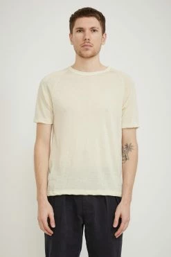 Merino Raglan SS Seashell