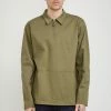 Derby Half Zip Sweat Olive