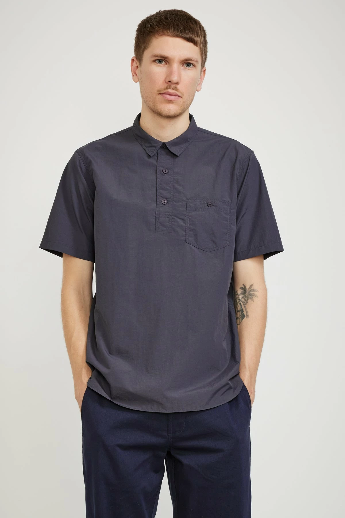 S/S Granton Shirt Slate Grey - Image 2