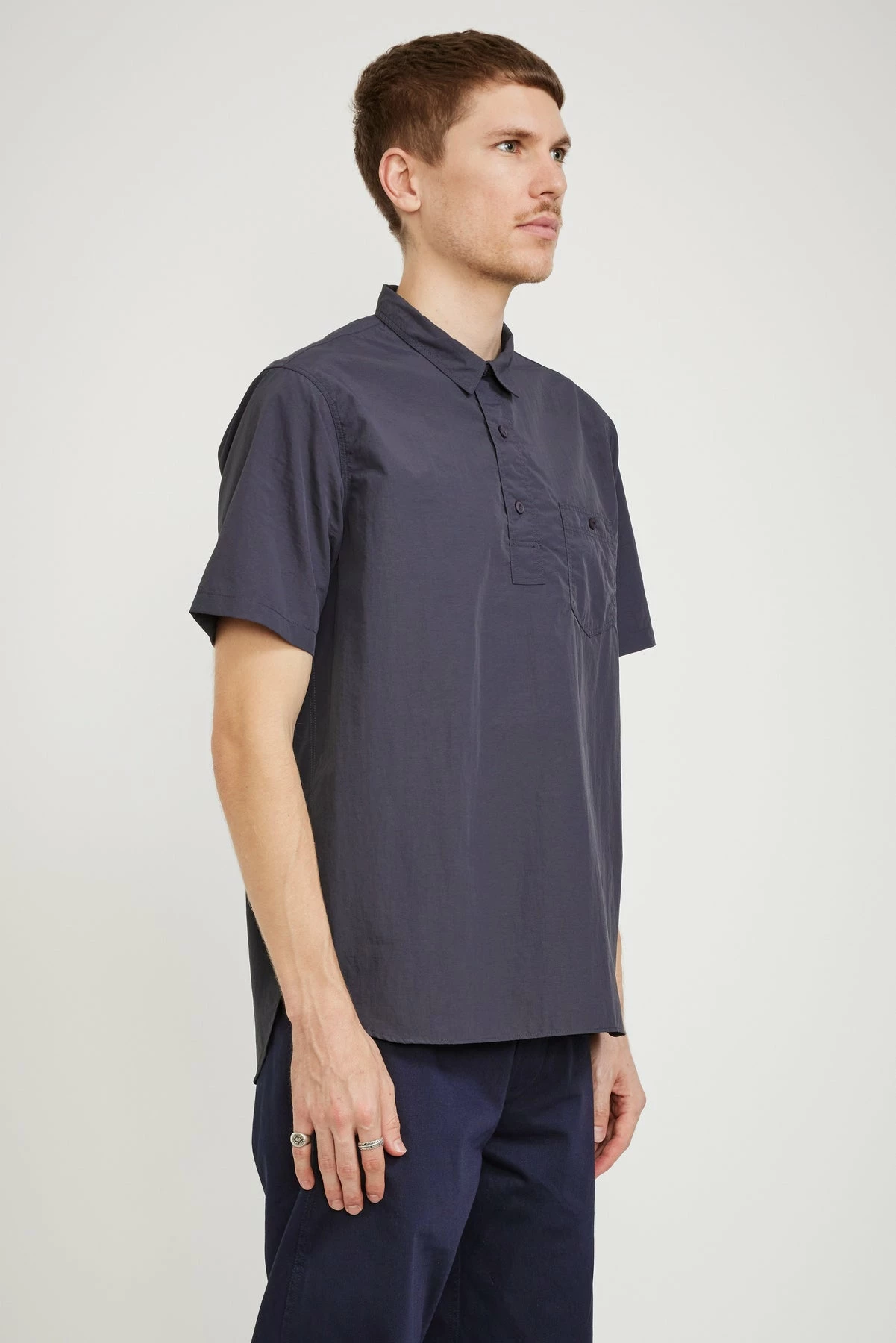 S/S Granton Shirt Slate Grey - Image 3