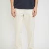Twill Flat Front Pant Natural