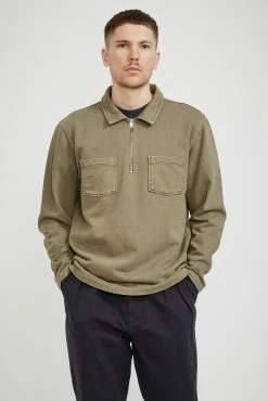 Quarter Zip Shirt Pigment Desert