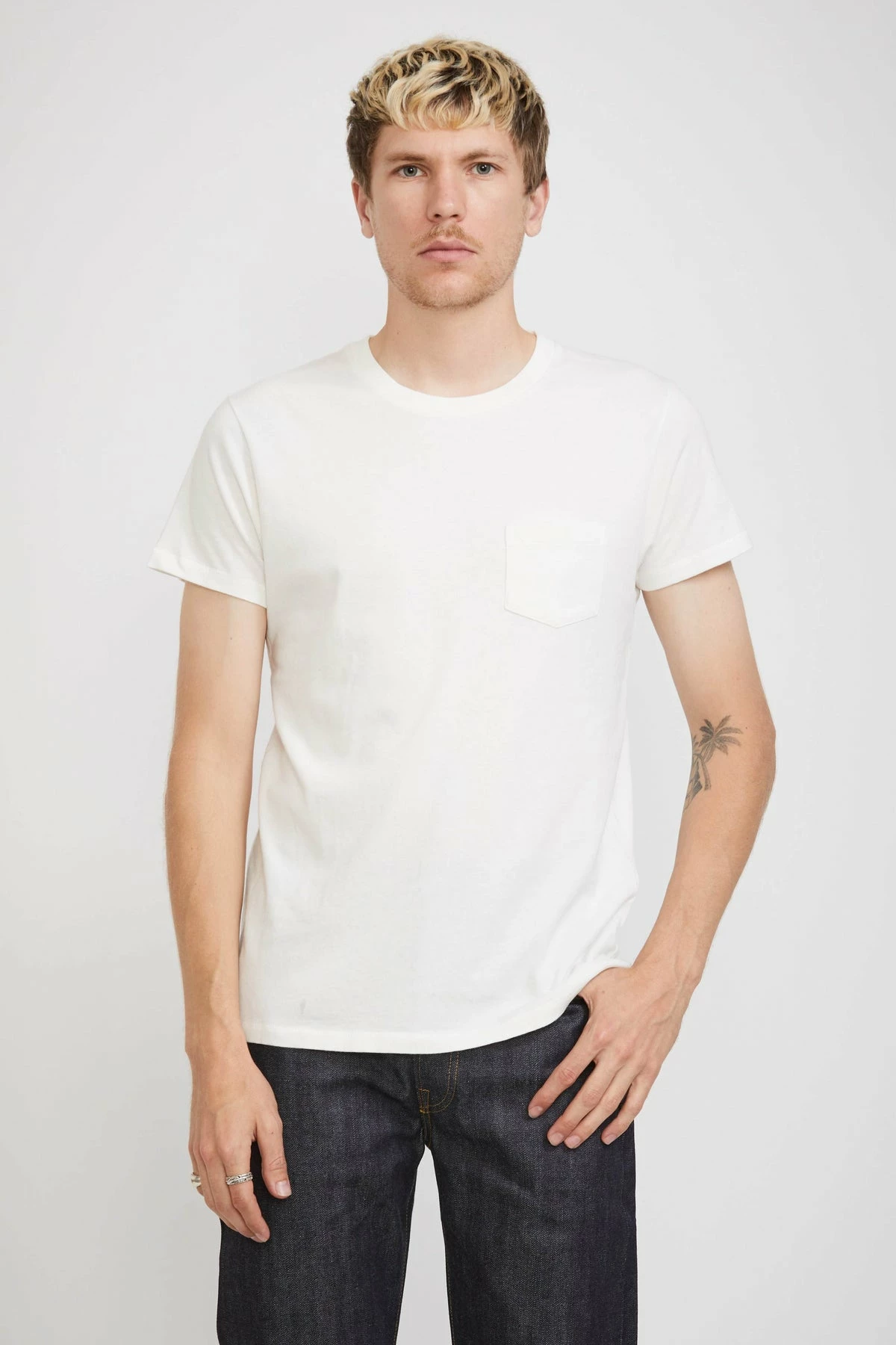 1950s Sportswear Tee White - Image 3