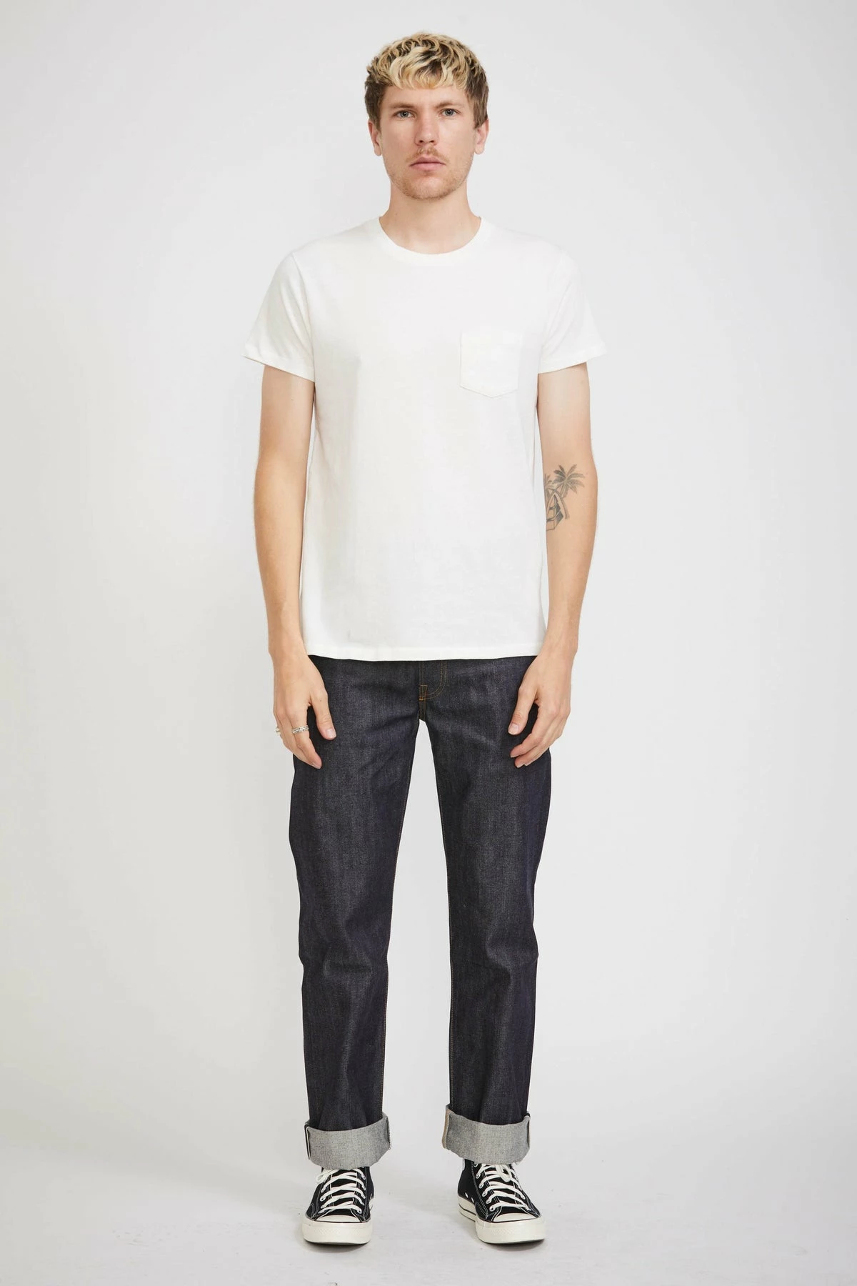 1950s Sportswear Tee White - Image 2