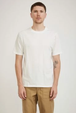 1940s Loopwheeled Relaxed Tee White