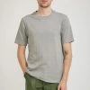 1940s Loopwheeled Relaxed Tee Grey Marle