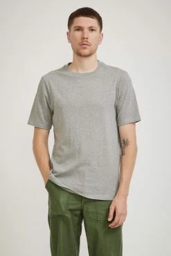 1940s Loopwheeled Relaxed Tee Grey Marle