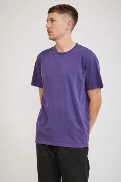 Organic Band Tee Purple Haze