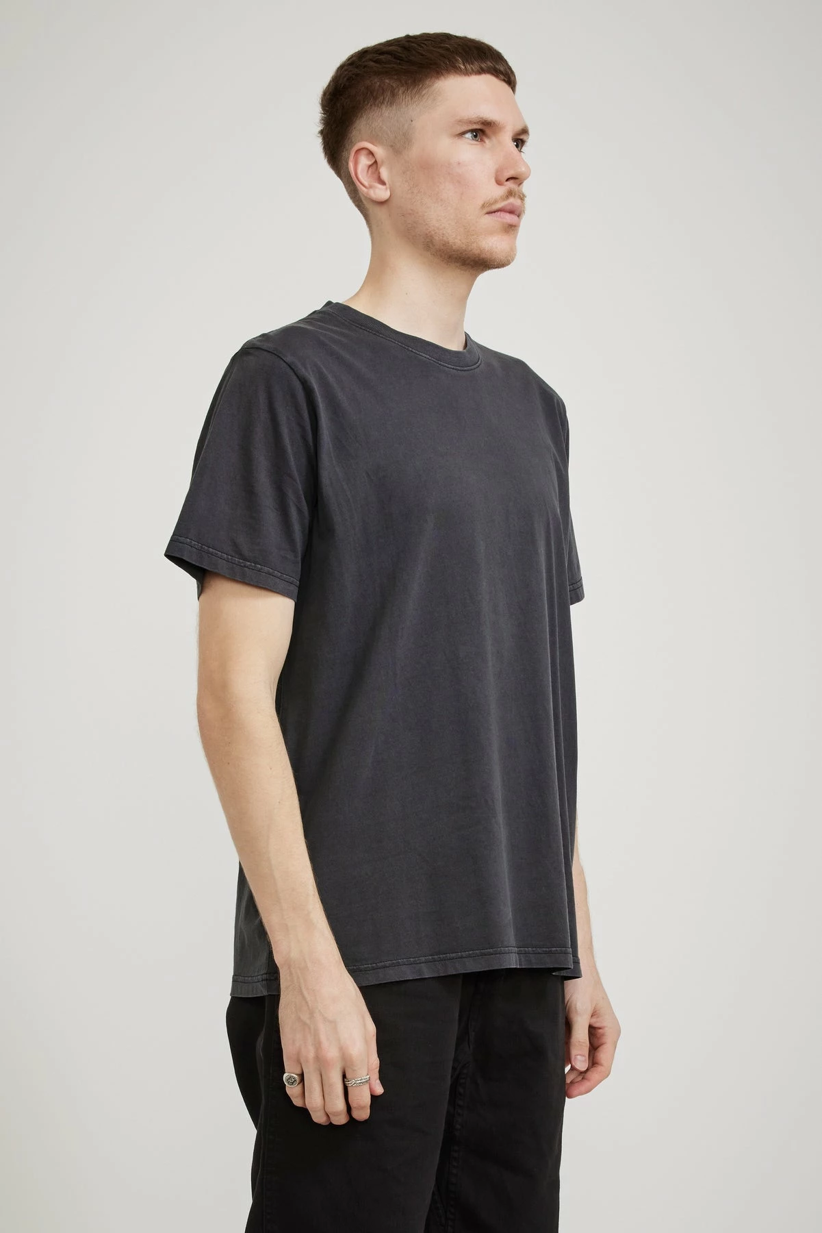 Organic Band Tee Black - Image 3