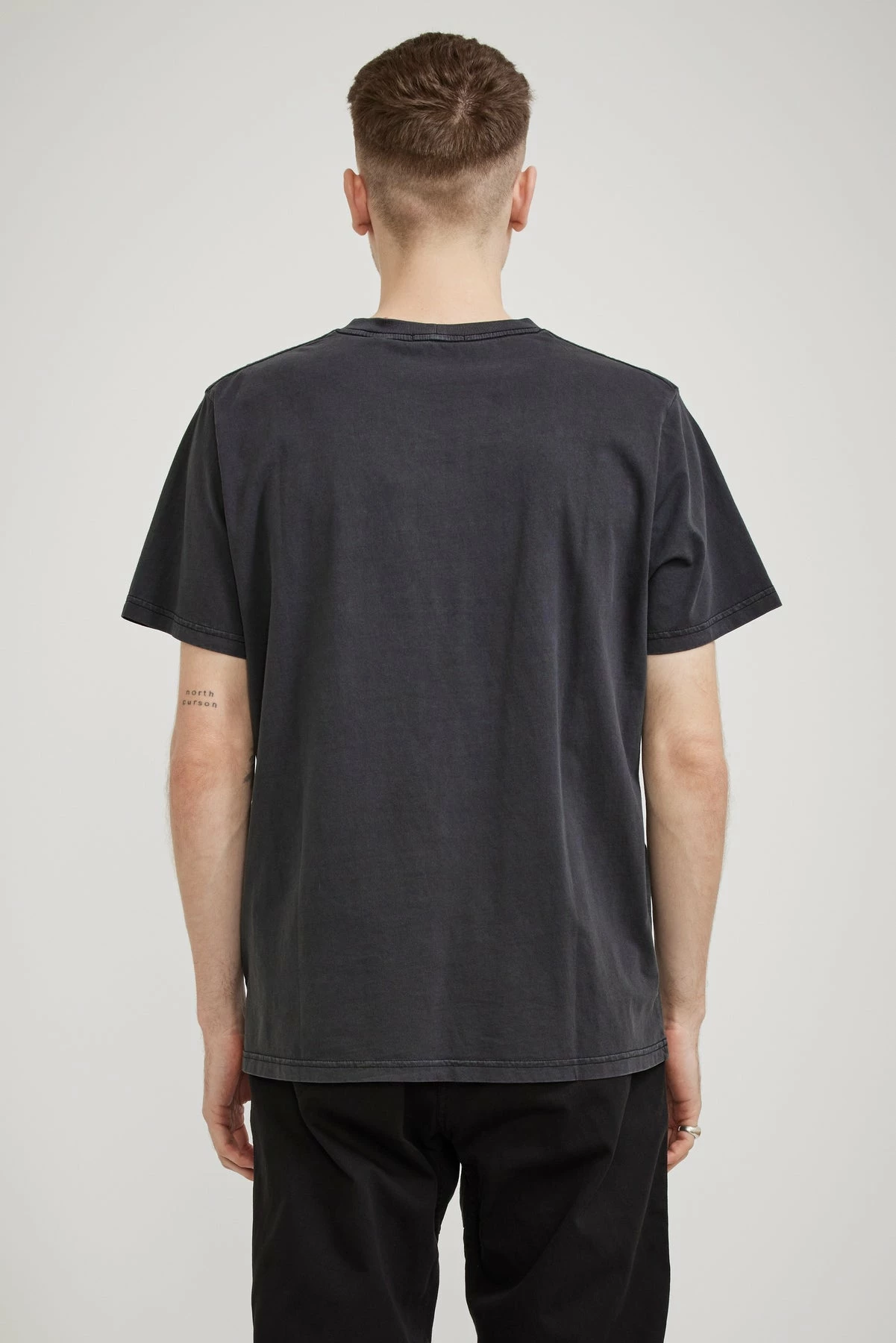 Organic Band Tee Black - Image 4