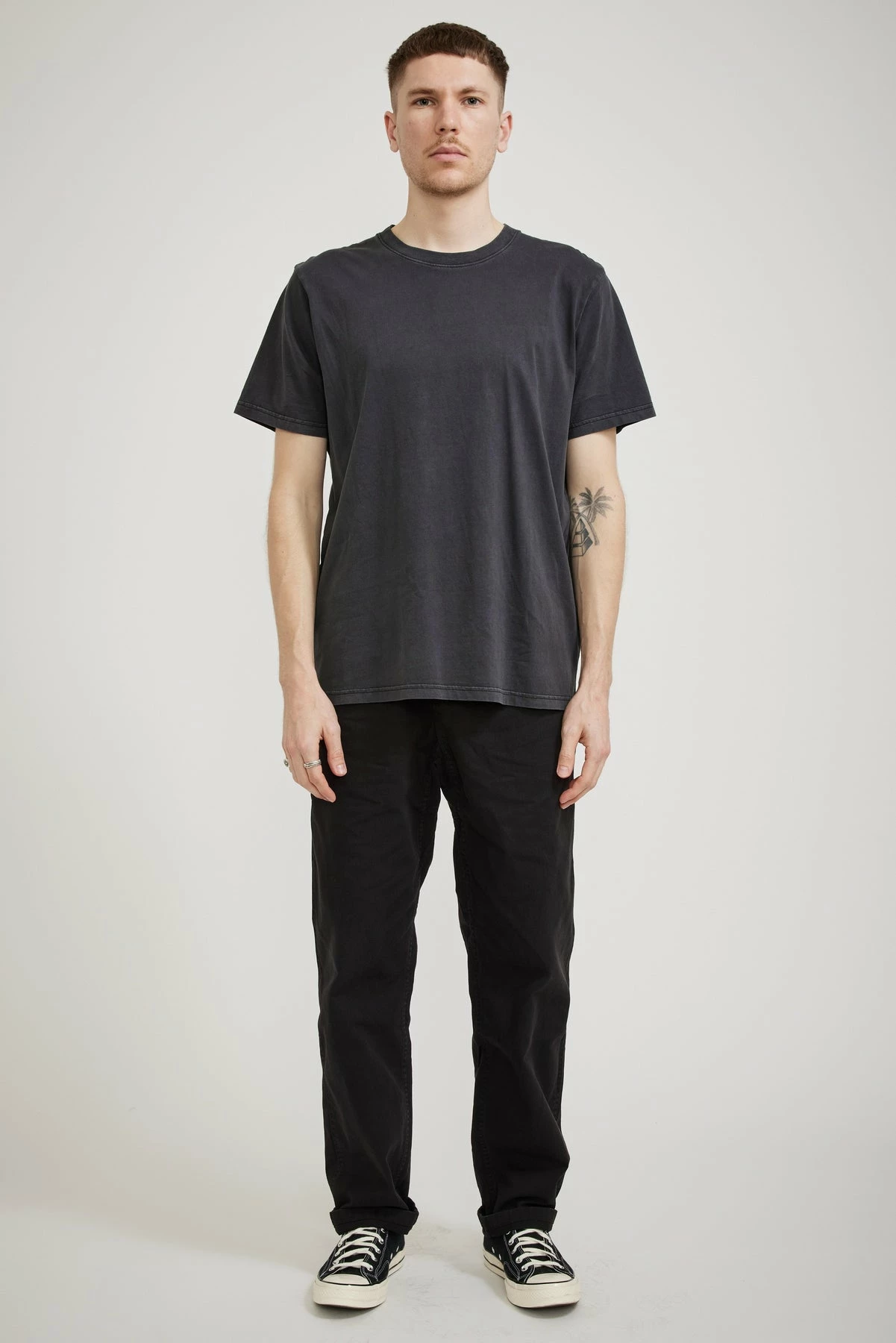 Organic Band Tee Black - Image 2