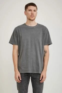 Organic Band Tee Graphite