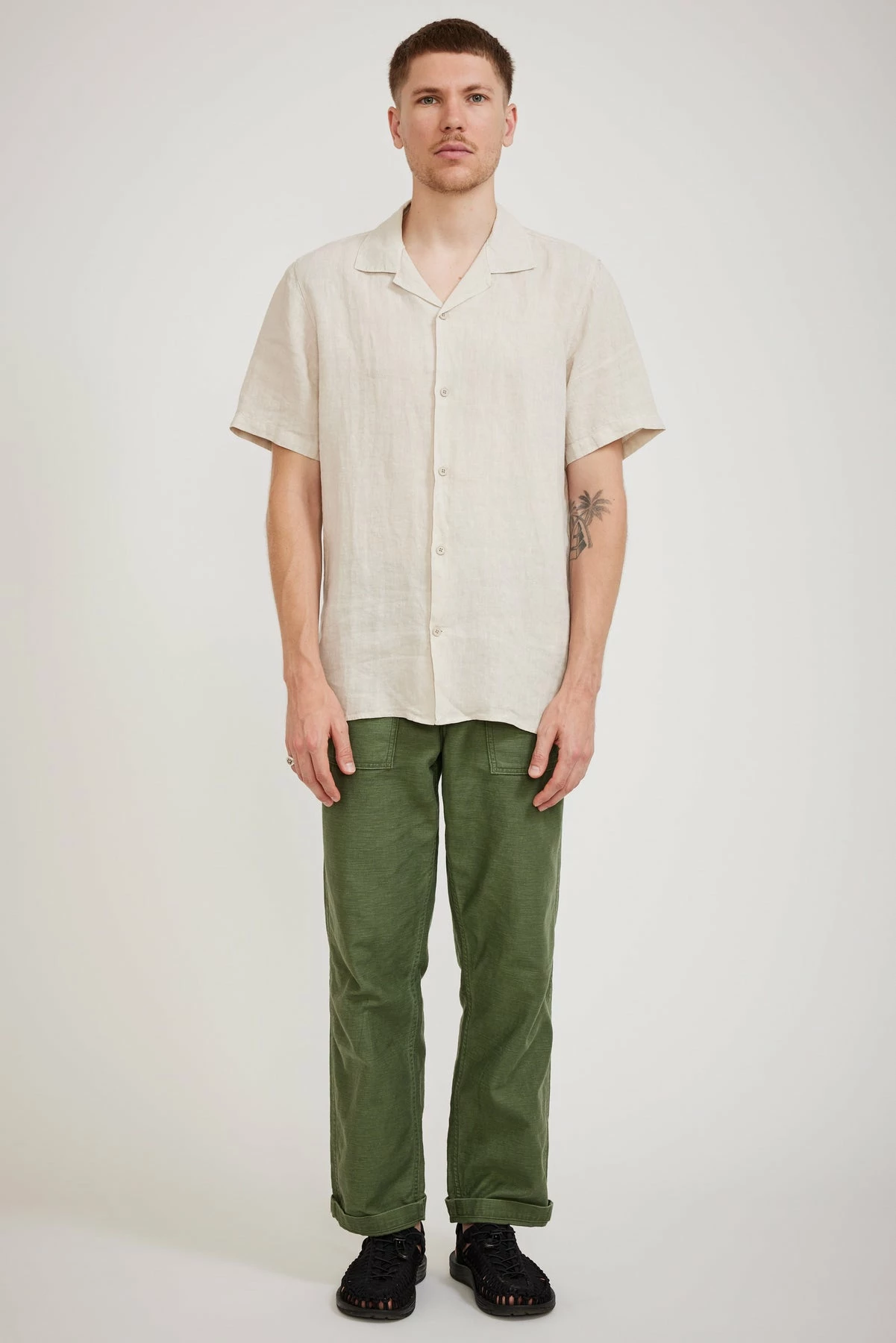 Miyagi S/S Shirt Oat - Image 2