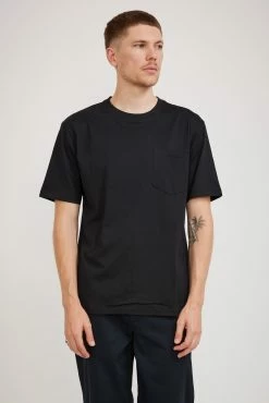 Johannes Standard Pocket S/S T-Shirt Black