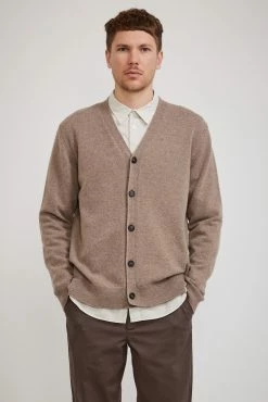 Adam Lambswool Pullover Shale Stone