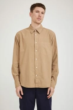 Algot Tencel Shirt Camel