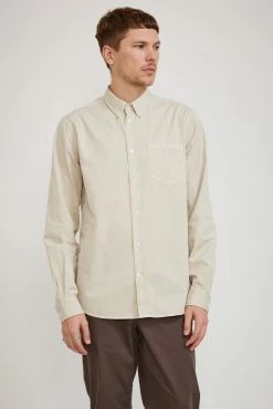 Anton Light Twill Shirt Oatmeal