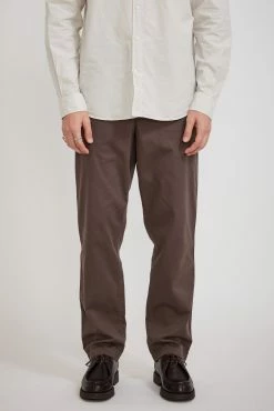 Ezra Light Stretch Pants Heathland Brown