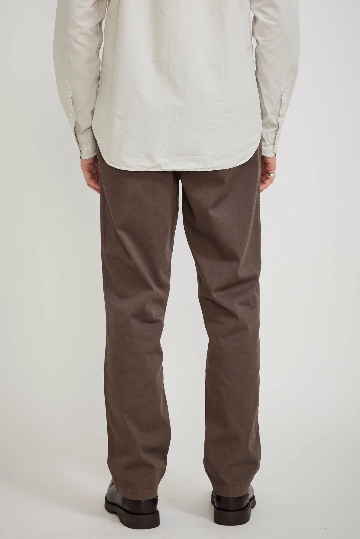 Ezra Light Stretch Pants Heathland Brown - Image 3